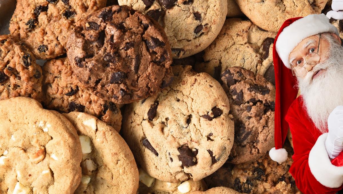 Prepara en simples pasos estas deliciosas galletas de avena y chocolate ideales para Navidad